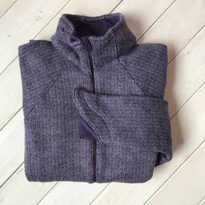 Columbia Women's Full zip Sweater Weather Purple/Grey Size M